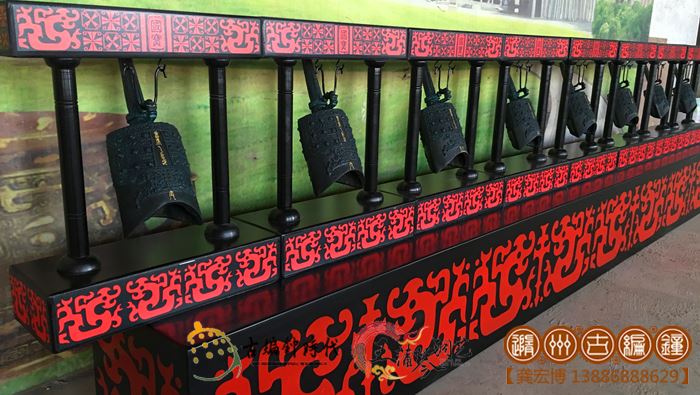 北京客户定制8套单个型编钟礼品