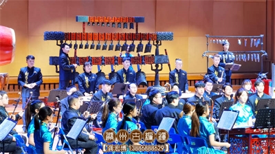 地质大学携公司编钟等古乐器参加“湖北省第七届大学生艺术节”